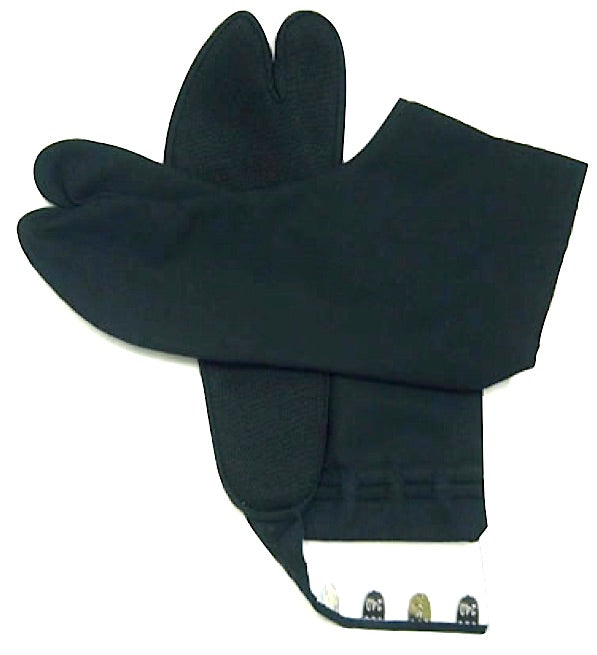 Tabi Ninja coton noir Kokyu "Broad"