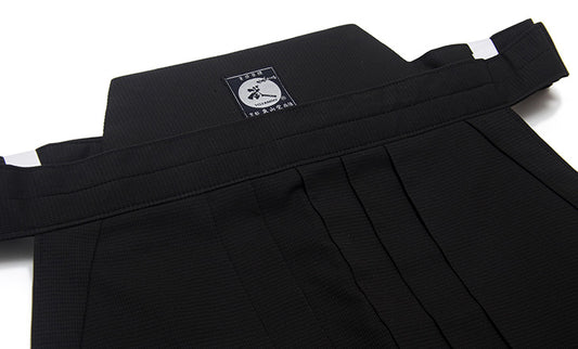Hakama japonais Iaido Furyu Uchimizu noir polyester Taille 26 - Tozando