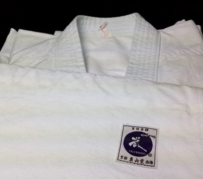 Aikidogi Aikikai Cotton Bleached Bio – Taille 5 / 185 cm – Tozando Made in Japan