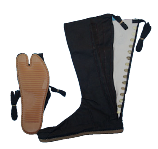 Chaussures Jikatabi Ninja noir Hautes 15 Kohaze