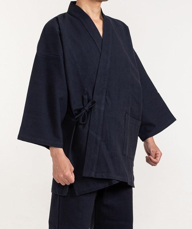 Luxe Samue Sashiko en coton lourd double épaisseur  Fabriqué auJapon