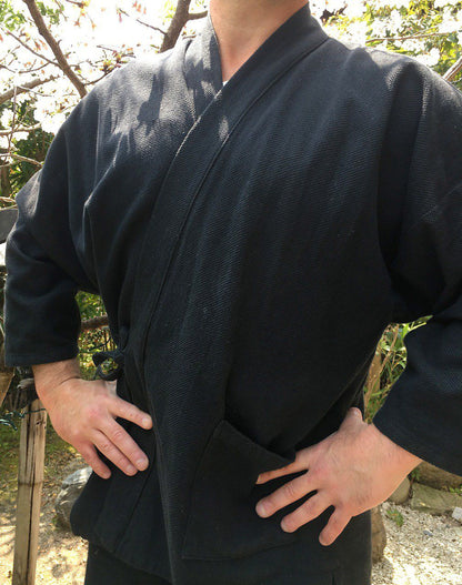 Luxe Samue Sashiko en coton lourd double épaisseur  Fabriqué auJapon