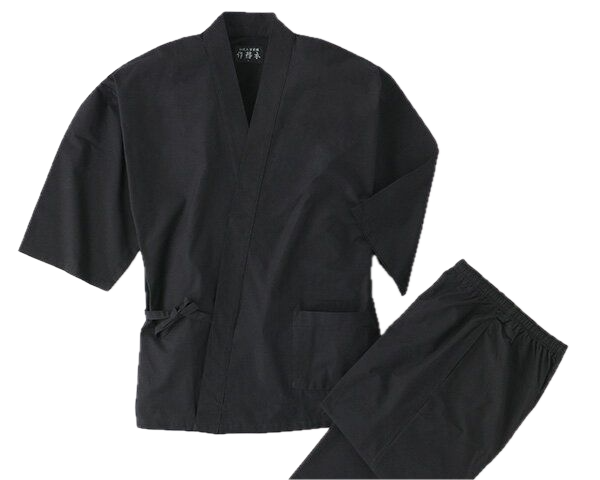 Samue japonais coton supérieur Kurume - Fabrication au Japon