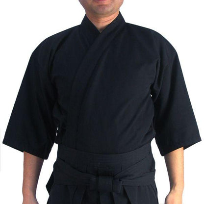 Dogi Iaido Okumi Tetron Standard – Noir (Taille 3)