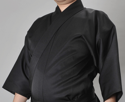 Dogi Iaido DeLuxe Tozando – Noir Polyester (Taille S)