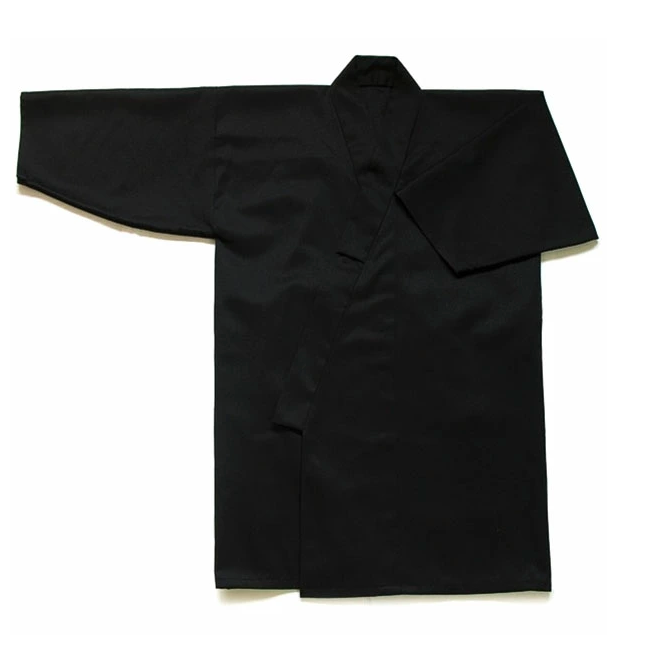 Dogi Iaido DeLuxe Tozando – Noir Polyester (Taille S)