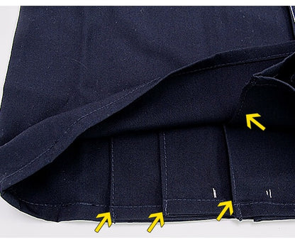 Hakama de Kendo Tozando Tetron – Bleu marine Standard – Taille 27