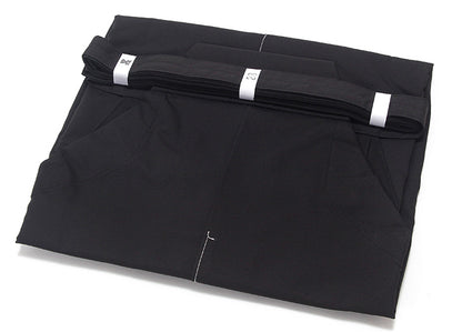 Hakama japonais Iaido Furyu Uchimizu noir polyester Taille 26 - Tozando