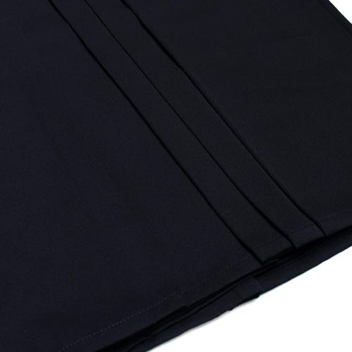 Hakama japonais Iaido Premium Take noir polyester Tozando IH700 Taille 25