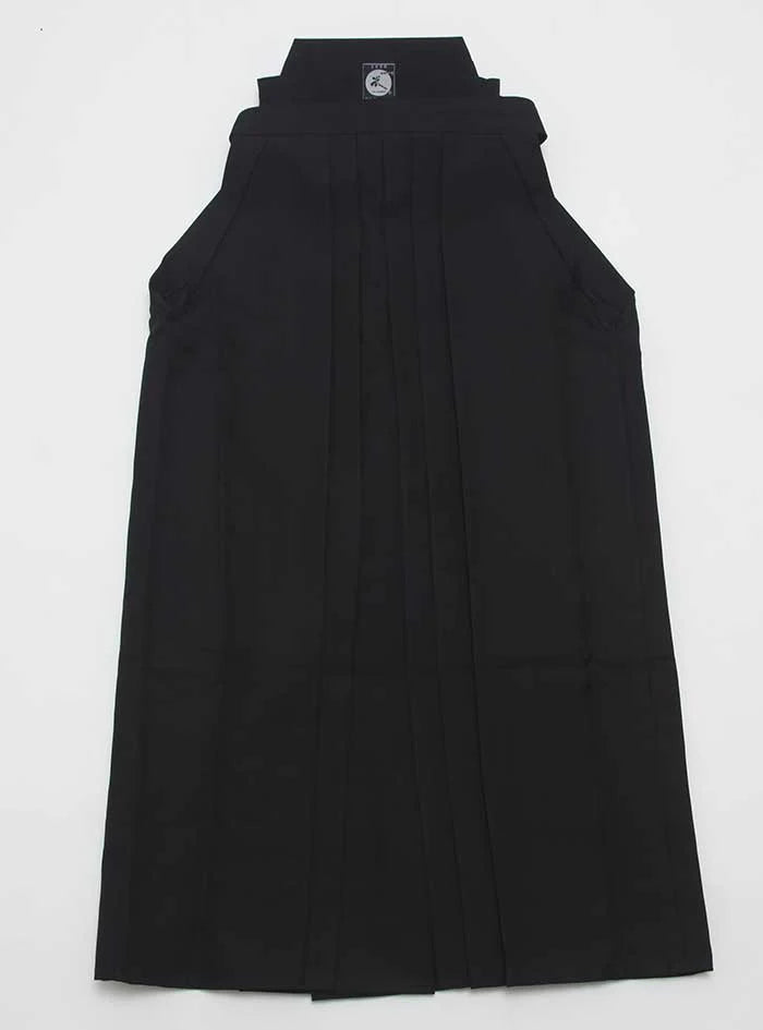 Hakama japonais Iaido Premium Take noir polyester Tozando IH700 Taille 25