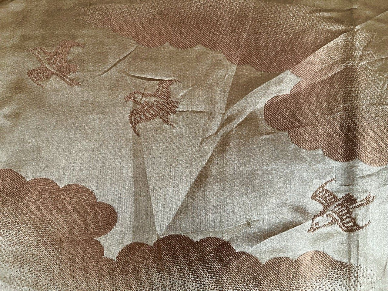 Haori Japonais Homme Soie Noire Dakimyōga Montsuki Temples Ginkaku-ji & Kinkaku-ji, Kyoto