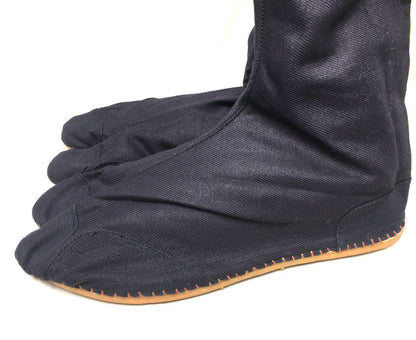 Chaussures Jikatabi Ninja bleu nuit Hautes 18 Kohaze