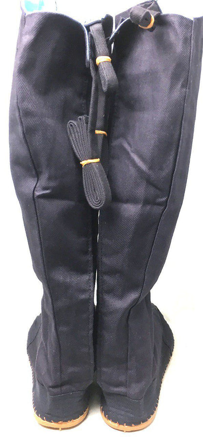 Chaussures Jikatabi Ninja bleu nuit Hautes 18 Kohaze