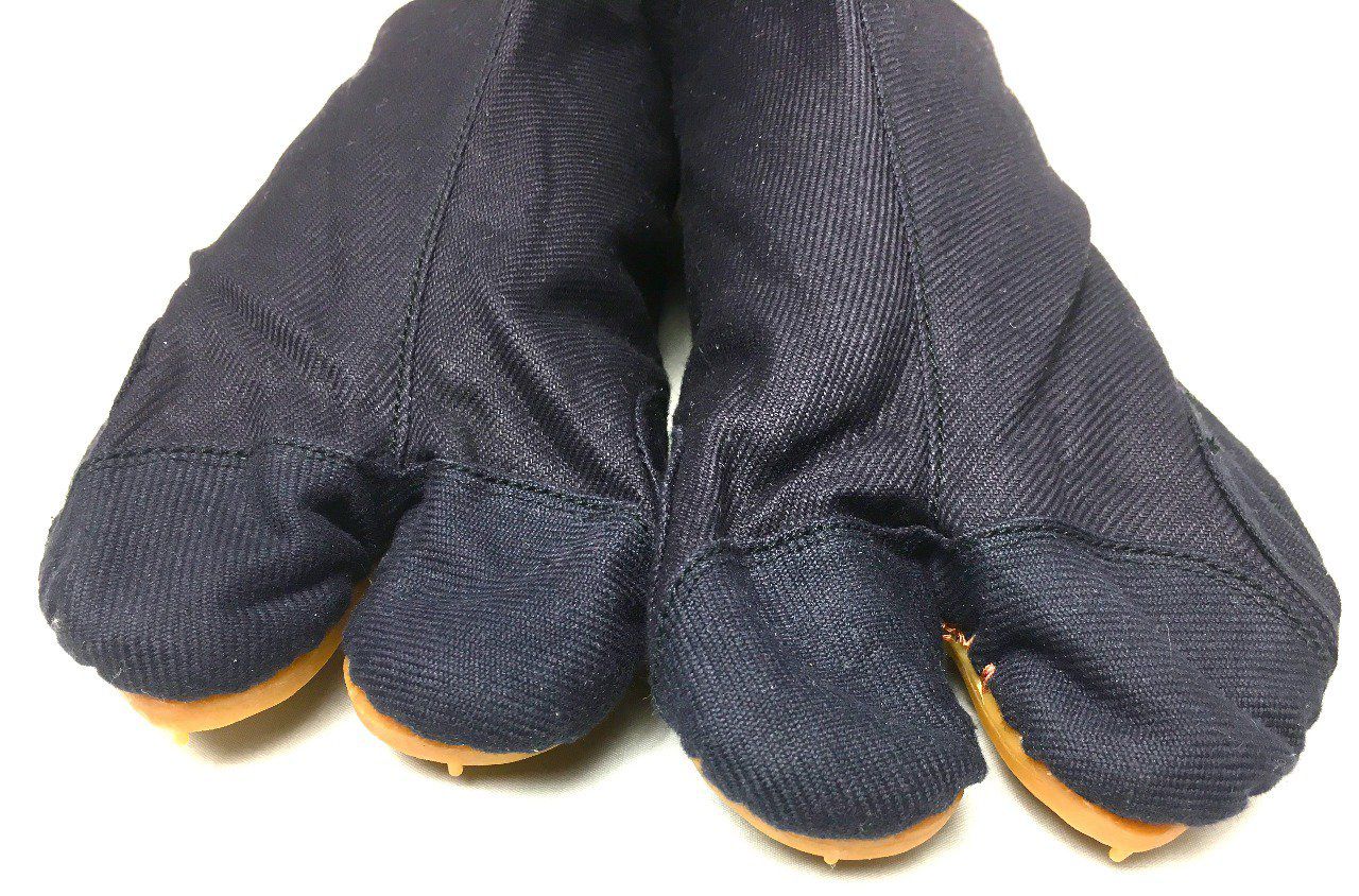 Chaussures Jikatabi Ninja bleu nuit Hautes 18 Kohaze