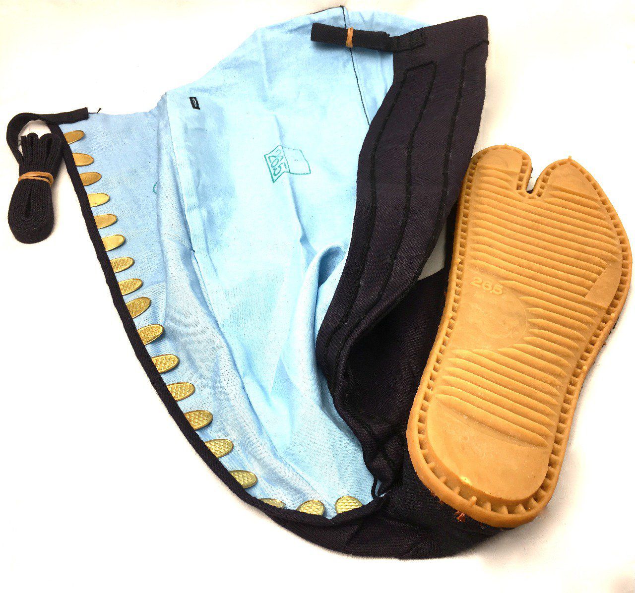 Chaussures Jikatabi Ninja bleu nuit Hautes 18 Kohaze