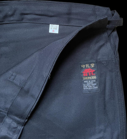 KB-11 SHUREIDO Pantalon de Ninjutsu Noir en Coton Taille 6 (190 cm)
