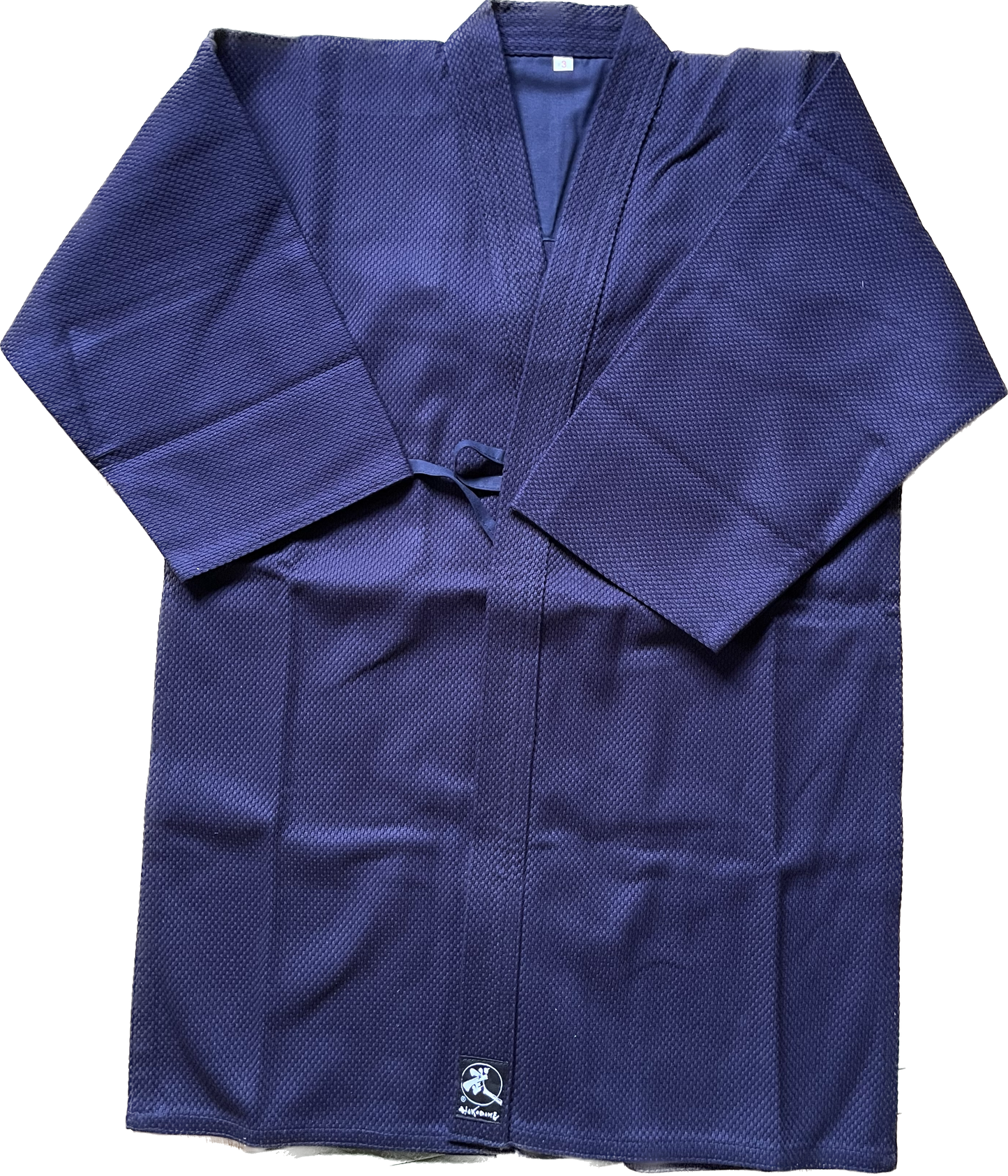 Kendogi Japonais Coton Sashiko Indigo Taille 3 - Fabriqué au Japon