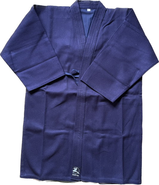 Kendogi Japonais Coton Sashiko Indigo Taille 2L  Fabriqué au Japon