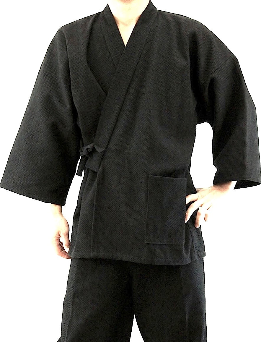 Luxe Samue Sashiko en coton lourd double épaisseur  Fabriqué auJapon