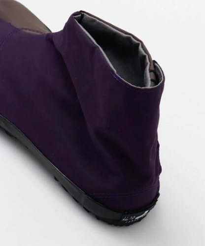 Jikatabi japonais traditionnels pour homme – Toile violette avec semelle imperméable (27 cm)