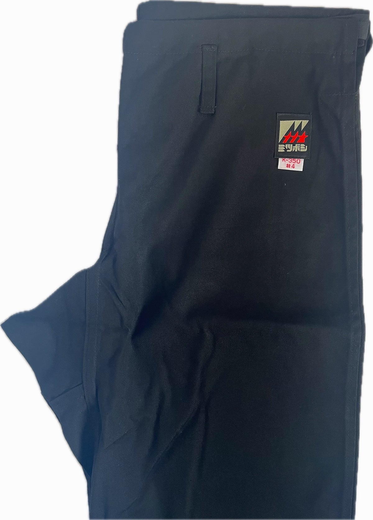 Pantalon de Ninjutsu Mitsuboshi Noir en Coton #11 – Taille 4 – Fabriqué au Japon