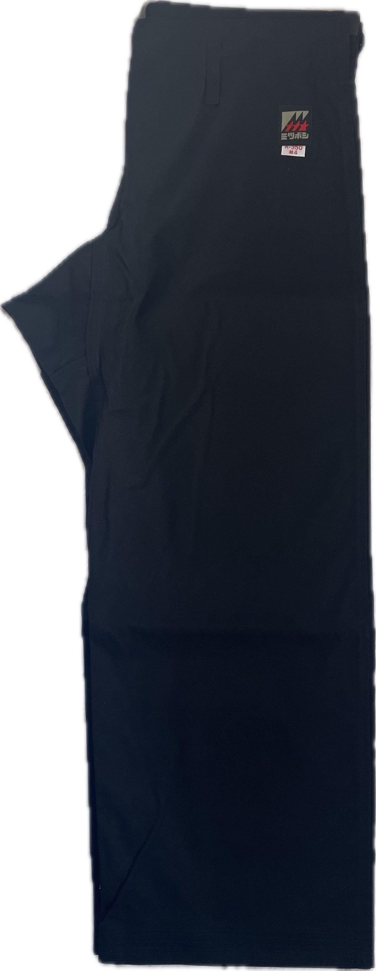 Pantalon de Ninjutsu Mitsuboshi Noir en Coton #11 – Taille 4 – Fabriqué au Japon