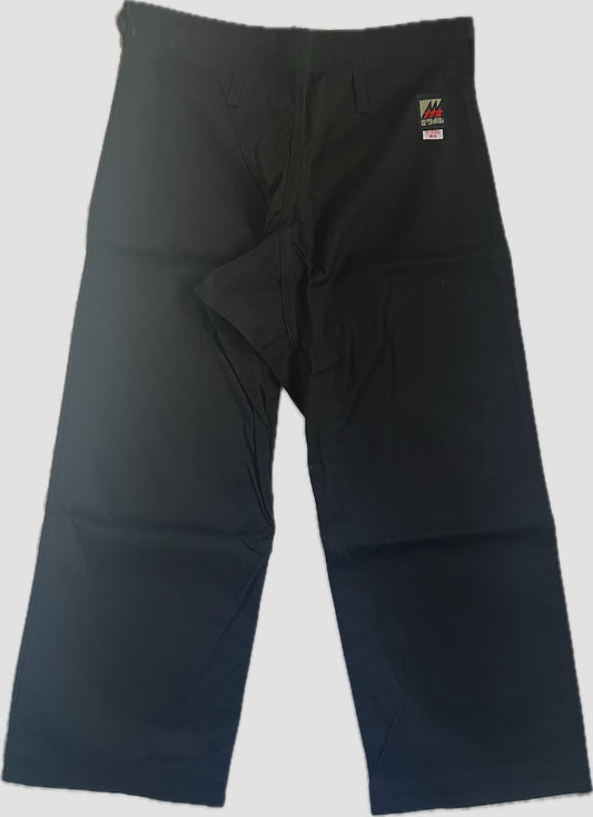 Pantalon de Ninjutsu Mitsuboshi Noir en Coton #11 – Taille 4 – Fabriqué au Japon