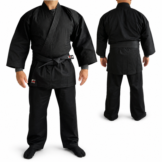 Keikogi Ninjutsu Mitsuboshi K-350 #11 Noir Taille 5