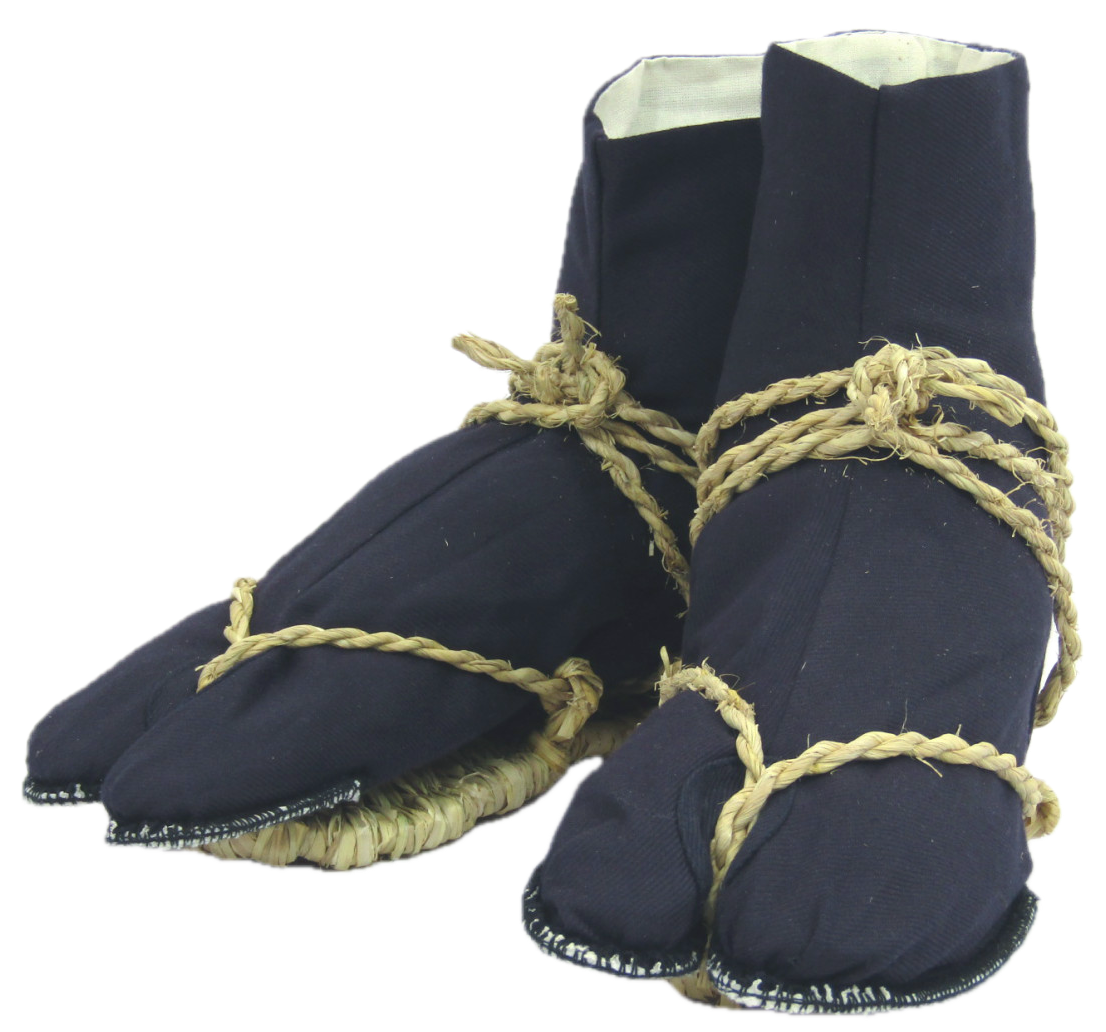 Waraji Ninja Igusa Bio faits main – Sandales japonaises traditionnelles Igusa