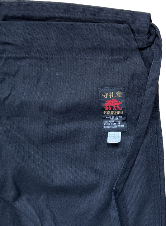 KB-11 SHUREIDO Pantalon de Ninjutsu Noir en Coton Taille 5.5 (185 cm)