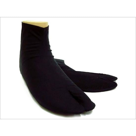 Tabi Ninja coton noir Kokyu "Broad"