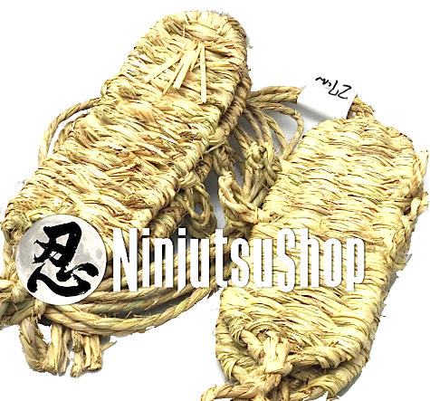 Waraji Ninja Igusa Bio faits main – Sandales japonaises traditionnelles Igusa