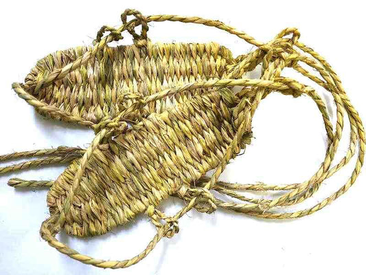 Waraji Ninja Igusa Bio faits main – Sandales japonaises traditionnelles Igusa